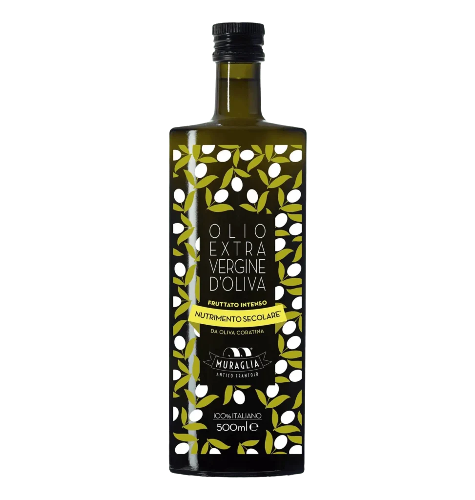 Bottiglia Olio Extravergine di Oliva Fruttato Intenso Frantoio Muraglia