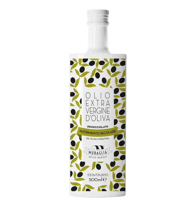 Bottiglia Olio Extravergine di Oliva Denocciolato Frantoio Muraglia